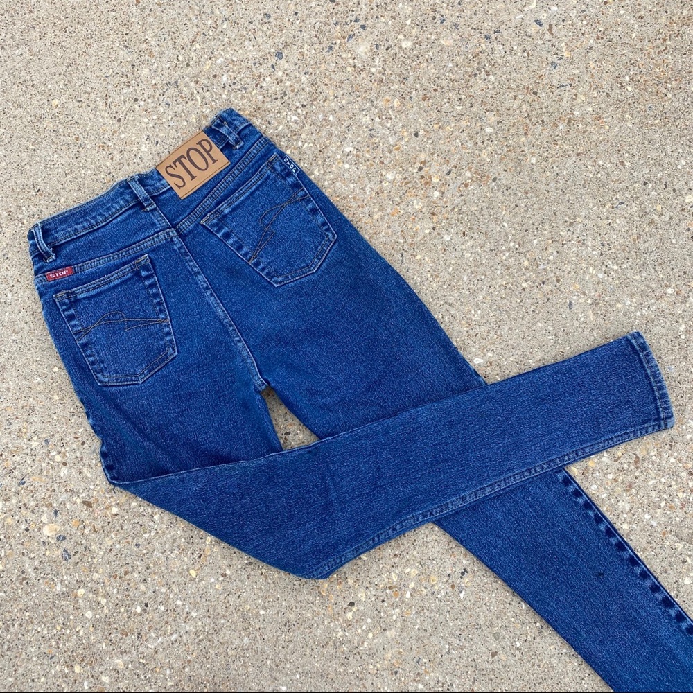 vintage toothpick jeans